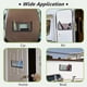 thumbnail image 3 of Car Storage Net Bag Boat Mesh Net Holder, 14 x 7 Inch 2 Pack, 3 of 5