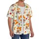 thumbnail image 2 of Fotbe Forest Squirrel Camisa Estampada de Manga Corta para Hombre, Casual de Verano, Estilo Playero, Sin Arrugas-3X-Large, 2 of 5