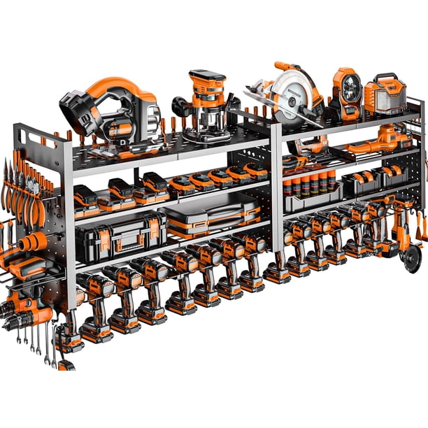Organizador de herramientas eléctricas Shomextol de 168 cm de ancho y 272 kg de capacidad