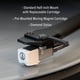 thumbnail image 4 of Tocadiscos Crosley C62C con sistema HiFi, tocadiscos, color nogal, 4 of 9