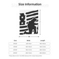 thumbnail image 5 of Gaeub Memorial Day1 Print Flannel Throw Blanket, Home Fleece Throw Blanket for Couch or Bed,Decorative Blankets,Lightweight Fuzzy Flannel Blanket-80"x60", 5 of 6