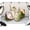 Green,White,Brown, variant on 7x5ft Photo Backdrop, Modern Coconut Soft Polyester Backdrop Curtains Photography Backdrops, Watercolor Summer Tropical Plants Wood Grain Brushed Background for Photoshoots Studio Video Portrait