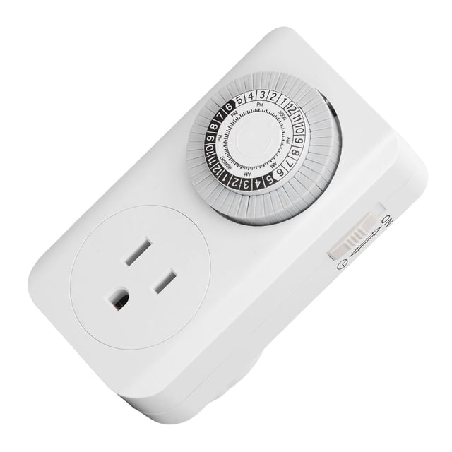 Outlet Timer, PC Casing Home Countdown Timer Energy Saving US Standard 125V 15A for Appliances