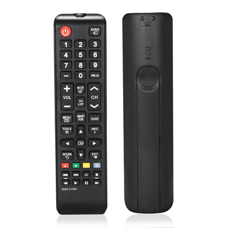 Universal Remote Control for SAMSUNG AA59-00666A And All Other Samsung Smart TV Models LCD LED 3D HDTV QLED Smart TV BN59-01199F AA59-00786A BN59-01175N