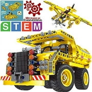 Gili Building Toys Gifts for Boys & Girls Age 6yr-12yr Construction Engineering Kits for 7 8 9 10 Year Old Educational STEM Learning Sets for Kids Christmas