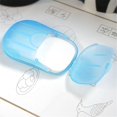 thumbnail image 2 of Mini Boxed Paper Soap Sheets, Disposable Cleaning Paper Soap Mini Bath Slice Sheets Scented Foaming Paper Soap for Outdoor Travel Camping Hiking, 1 Box (20 Sheets), 2 of 8