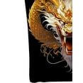 thumbnail image 4 of Men's 3D Dragon Graphic Novelty T-Shirt - Black, Short Sleeve, Crew Neck, 100% Polyester, Machine Washable - Ideal for Summer Outdoor Activities, 4 of 5