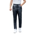 thumbnail image 3 of Hombres abajo pantalones Senderismo A prueba de viento Cordón Abajo Pantalones Esquí Trekking Escalada engrosada FLhrweasw Nuevo, 3 of 7