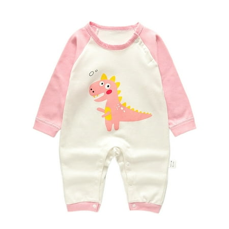 

Bjutir Bodysuits For Baby Toddler Boy Girl Cotton Cartoon Print Romper Jumpsuit Playsuits Outfits