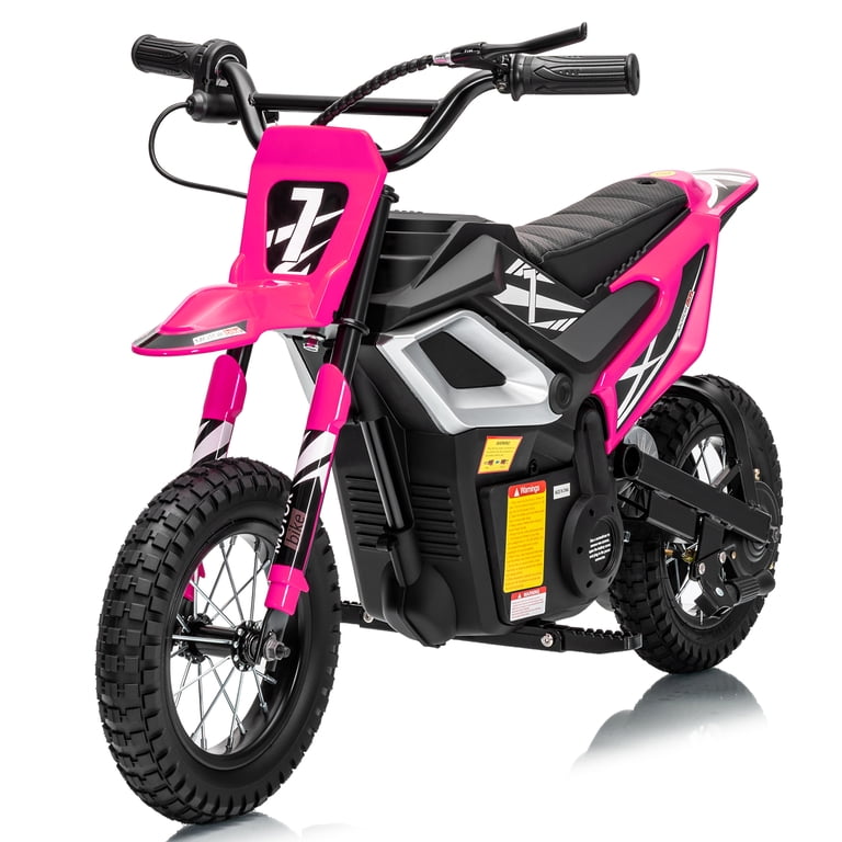 Ktaxon 24V 250W Dirt Bike, Electric Powered Motorcycle, up to 14