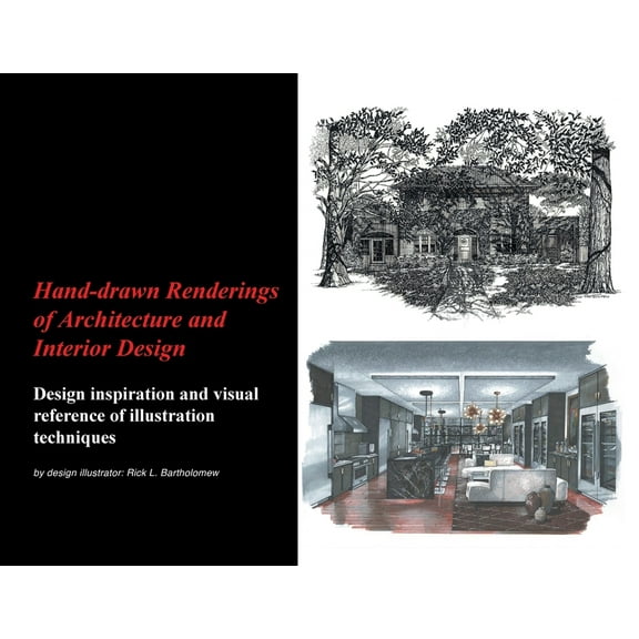 Hand-drawn Renderings of Architecture and Interior Design (Paperback)