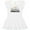 AA-White, variant on Inktastic Grandma's Princess Crown and Flowers Girls Toddler Dress
