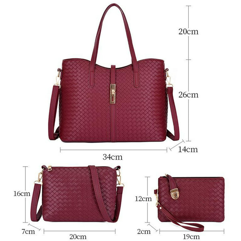 Women's Leather Shoulder Bag, Pu Leather Handbags Women