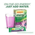 thumbnail image 3 of Emergen-C Energy Plus Vitamin C Energy Drink Mix Powder, Blueberry Acai Flavor, 18 Ct, 3 of 6
