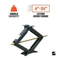 thumbnail image 3 of "Bastion Distribution 24"" Scissor Jack, 5000lb Capacity, Adjustable Height 4-24""", 3 of 7