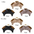 thumbnail image 2 of 1pcs Sleeping Middle-Aged Shawl Cold-Proof Shoulder Protection Waistcoat Traceless Warm-Keeping Warm Shoulder BEIGE NO COLLAR, 2 of 8