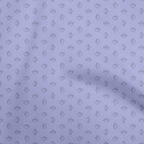 oneOone Polyester Spandex Medium Purple Fabric Minimal Kettle Sewing Material Print Fabric By The Yard 56 Inch Wide