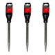 thumbnail image 1 of PACK 3 CINCELES P/ ROTOMARTILLO DE PUNTA 10" MAPLE TOOLS, 1 of 2