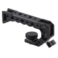 thumbnail image 2 of Camera Rig Grip, Anodized Camera Top Handle Hollow Structure Aluminum 1/4in 3/8in Screw Hole Cold Shoe Mount  for  DSLR, 2 of 7