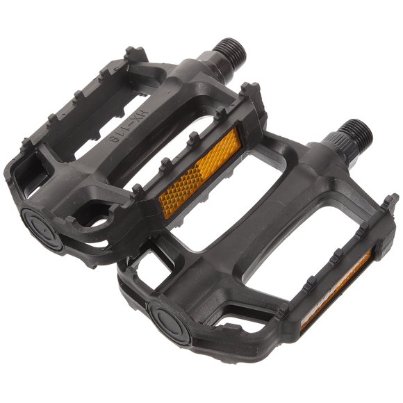 WRISTBIQUE 2Ud Pedales De Negros Con Plataforma Ancha Y Para Mayor Estabilidad Y Durabilidad