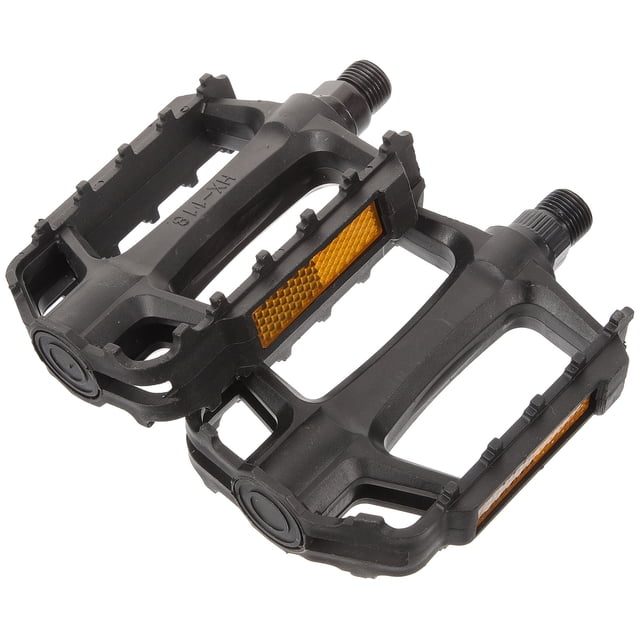 WRISTBIQUE 2Ud Pedales De Negros Con Plataforma Ancha Y Para Mayor Estabilidad Y Durabilidad