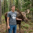 thumbnail image 4 of Mens Meese T Shirt Funny Moose Hilarious Sarcastic T Shirt Graphic Tees, 4 of 9