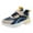 ZB-Dark Blue, variant on WUANDIXFA Boys Slip On Sneakers Boys Girls Sneakers Kids Lightweight Breathable Strap Athletic Running Shoes for Toddler/Little Kid/Big Kid Pink,US 12.5