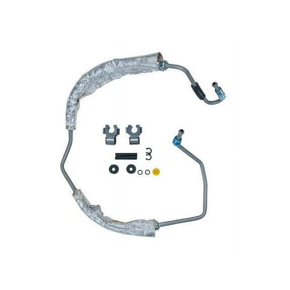 Pump To Gear Power Steering Pressure Line Hose Assembly - Compatible with 2011 - 2016 Chrysler Town & Country 2012 2013 2014 2015