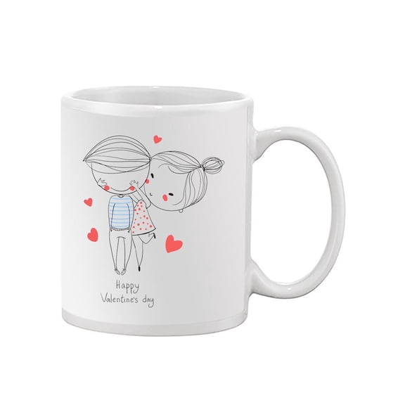 Valentine's Day Doodle Mug -Image by Shutterstock,