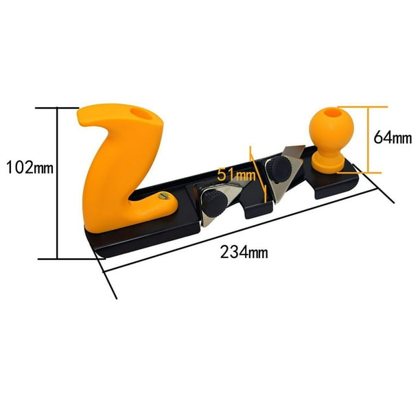 Iron planer outlet