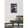 thumbnail image 3 of NFL Seattle Seahawks - Helmet 16 Wall Poster, 14.725" x 22.375", Framed, 3 of 6