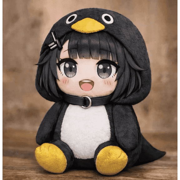 Gugu Gaga Plush Toys Penguin Plush Toy 8.66 In Adorable Soft Cute Penguin Stuffed Doll Ideal Collectible Gift for Fan