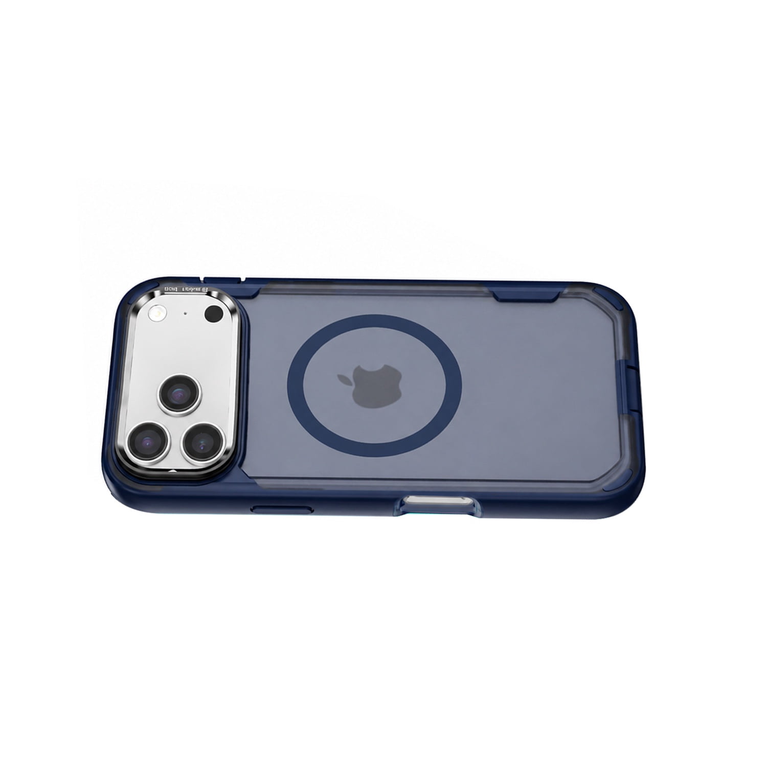 Magnetic Shockproof Camera Stand Case for iPhone 17 Pro Max - Blue