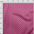 thumbnail image 3 of oneOone Georgette Viscose Pink Fabric Random Fabric For Sewing Printed Craft Fabric By The Yard 42 Inch Wide, 3 of 5