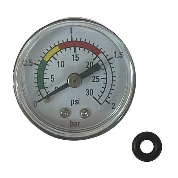 Wauebuly For 14 & 16 Inch Sand Filter Pump Pressure Gauge 1.57 inch Dial Size Pressure Gauge 0-30Psi
