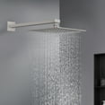 thumbnail image 7 of ALWEN 12 Inch Rain Shower Head Brushed Nickel, High Pressure Rainfall Square Shower Head, Ultra Thin 304 Stainless Steel Large Shower Head Full Body Coverage Modern Waterfall Shower Head for Bathroom, 7 of 7
