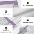 thumbnail image 6 of Purple Grey Outdoor Rug for Patio/Deck/Porch, Non-Slip Large Area Rug 5 x 8 Ft, Chic Garden Floral Stripe Aesthetic Flower Indoor Outdoor Rugs Washable Area Rugs, Reversible Camping Rug Carpet Runner, 6 of 8