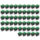 thumbnail image 4 of TICFOX 50pcs On Off Rocker Boat Switch Electrónico 6 pines 2 posiciones 2 niveles con luz 125V/250V KCD3(verde), 4 of 14