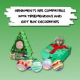 thumbnail image 4 of The Treemendous Christmas Tree Ornament Decorating 12 Count Refill Kit - Blank White Ball Ornaments Compatible with Treemendous Tree and Gift Box Ornament Decorators, 4 of 6