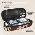 thumbnail image 6 of HUIACONG 4-IN-1 Kids Backpack Set Cow Sunflower Butterfly with Detachable Lunch Box for Boys Girls Ages 8-12 Lightweight 300g School Backpack Pencil Case Water Bottle Holder, 6 of 7
