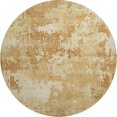 thumbnail image 2 of Addison Rugs Mayfield Premium Machine Washable Transitional Abstract Copper Round Rug, 8' x 8', 2 of 6