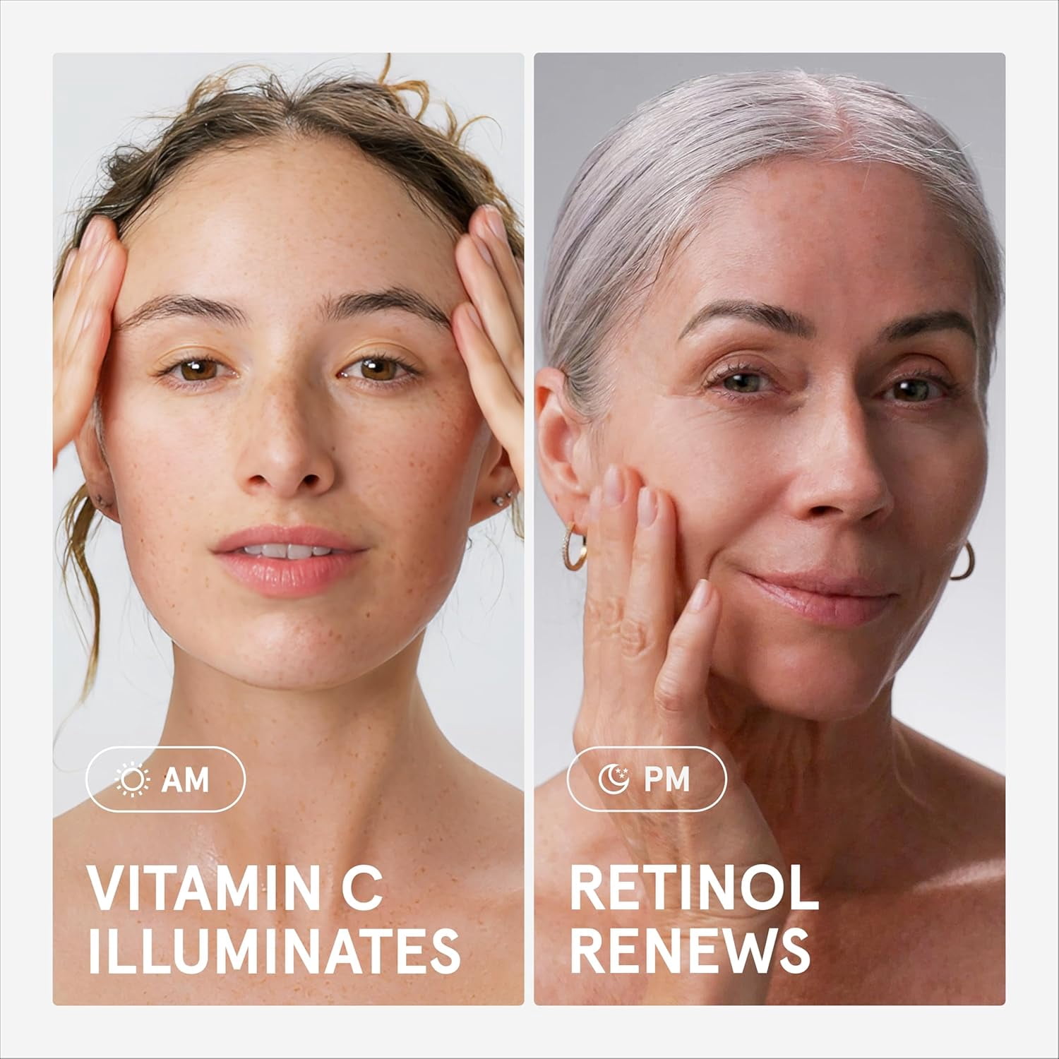 iRestore Retinol Serum for Face - 1% Retinol with Peptides & Hyaluronic Acid - Anti Aging Night Serum for Sensitive Skin - Fragrance Free, Reduces Fine Lines, Wrinkles, Uneven Tone & Texture