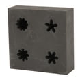 thumbnail image 1 of Graphite Mould, 4 Shapes Flower Shape Graphite Molds Exquisite Workmanship Energy Saving Smoother Surfaces High Density  For Home, 1 of 8