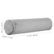 thumbnail image 3 of GOOHOCHY Almohada de algodón viscoelástica redonda con forma de caramelo para el cuello, para hombres y mujeres, 3 of 7