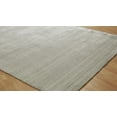 thumbnail image 2 of K2 Floor Style Meridian Oatmeal Hand Made Wool & Silkette™ Area Rug, 2 of 4