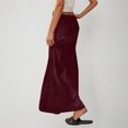 thumbnail image 3 of Women's Flowy Maxi Skirt 2025 Extra Long Casual Summer Pleated Skirts Beach Vacation Clothes, 3 of 6