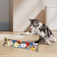 thumbnail image 6 of 25x6cm Crinkly Cat Chew Pillow Toy – Multicolor Polyester Kicker for Scratching, Biting & Cuddling – Built-In Crinkle Paper, Anxiety Relief, Durable & Easy to Clean, 6 of 6