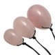 thumbnail image 2 of 3Pcs natural rose quartz yoni egg kegel exercise 100mm massage stick manual massager luolv, 2 of 4
