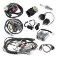 thumbnail image 1 of Full Electrics Wiring Harness Loom CDI Coil for GY6 150CC ATV Quad Buggy Go Kart, 1 of 5