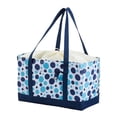 thumbnail image 2 of Bolsa de transporte, bolsa térmica, práctica, con asa, aislante, reutilizable, para comestibles Azul, 2 of 9